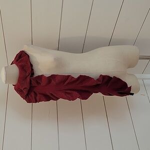 NWT Rikka ruffled scarf